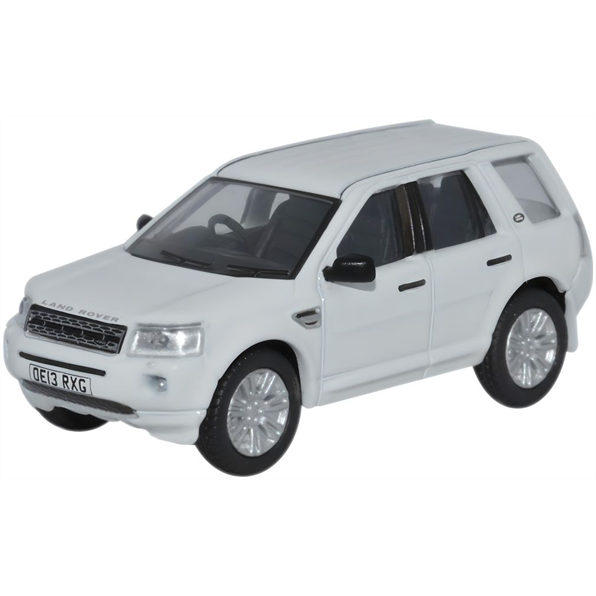Oxford 1:76 Scale Land Rover Freelander - Fuji White