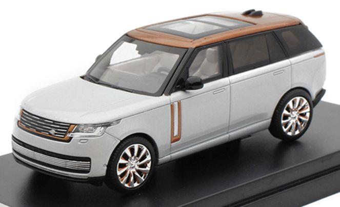 LCD Model 1:64 Scale Land Rover Range Rover Silver