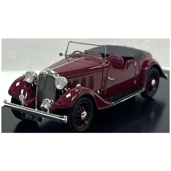 Matrix 1:43 Scale Rover 12HP(P1) Tourer Maroon 1934-1935