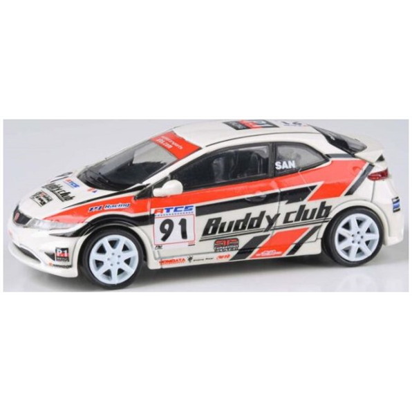 Paragon  1:64th Scale Honda Civic Type R FN2 Buddy Club Livery 2007 (RHD)