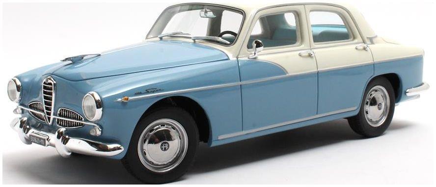 Cult 1:18th Scale Alfa Romeo 1900 Super Berlina Blue/White 1958