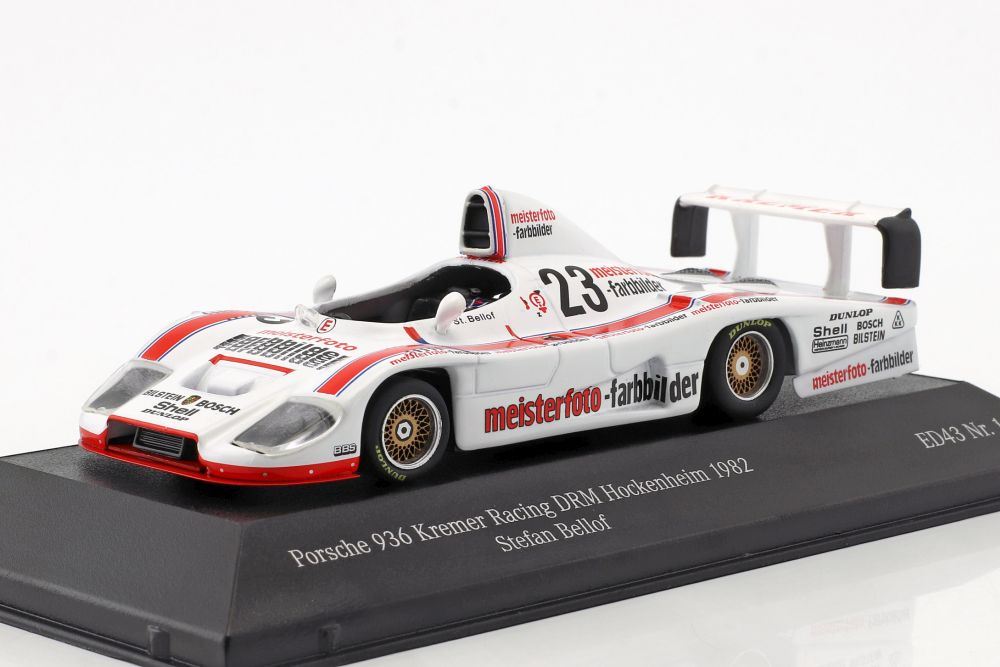 IXO/CMR 1:43 Scale Porsche 936 23 Drm Hockenheim 1982 Stefan Bellof Collection