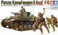 Tamiya  1/35 Scale German Panzer II Ausf F/G + 5 Troops TC 35009