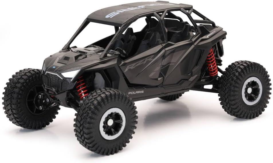 NewRay  1:18th Scale Polaris RZR Pro R 4 Rock Crawler Stealth Black