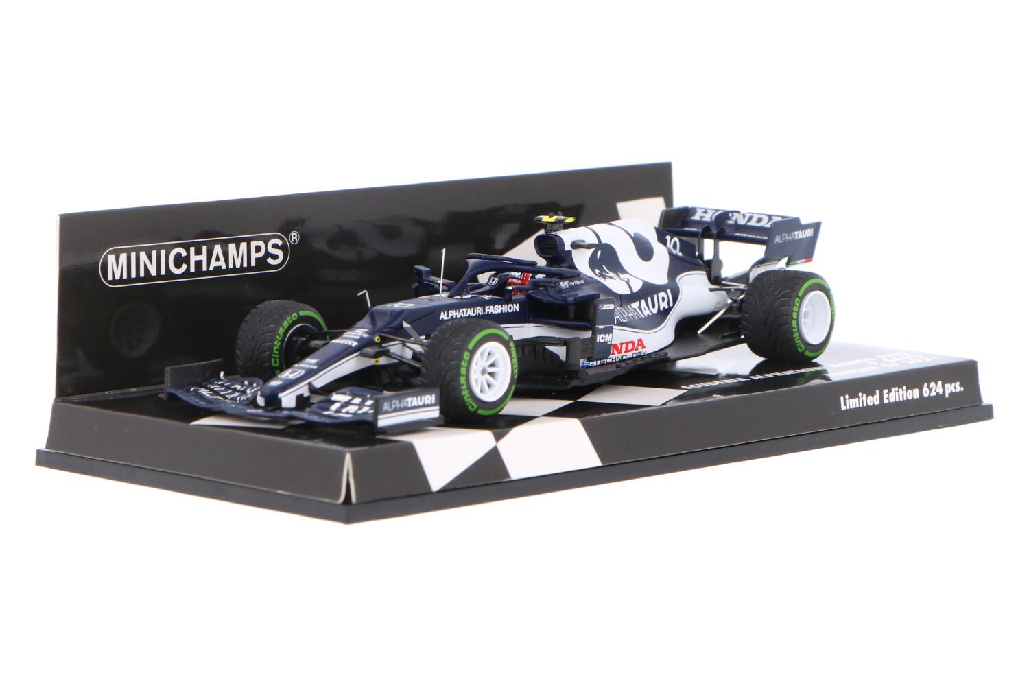 Minichamps 1:43 Scale Scuderia Alphatauri Honda AT2 Pierre Gasly Turkish GP 2021
