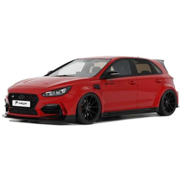 OTTO 1:18 Scale Prior Design I30 N Engine Red 2021