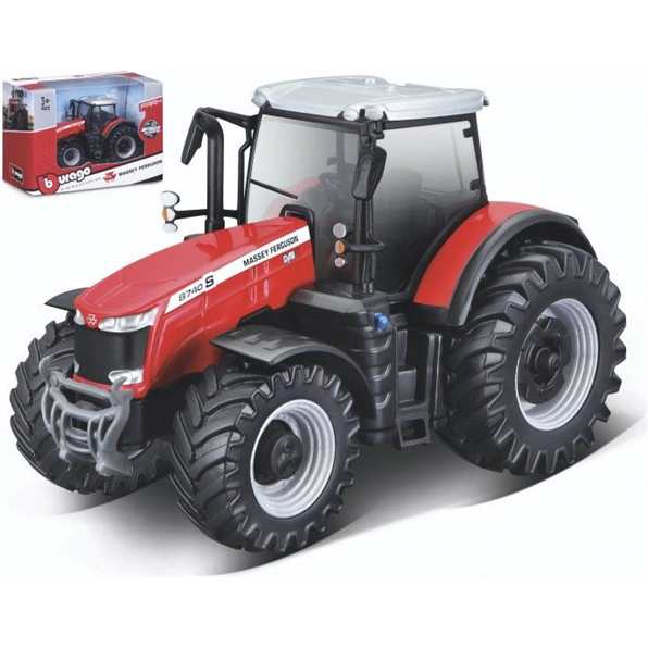 Burago 10 CM Scale Massey Ferguson 8700 Red