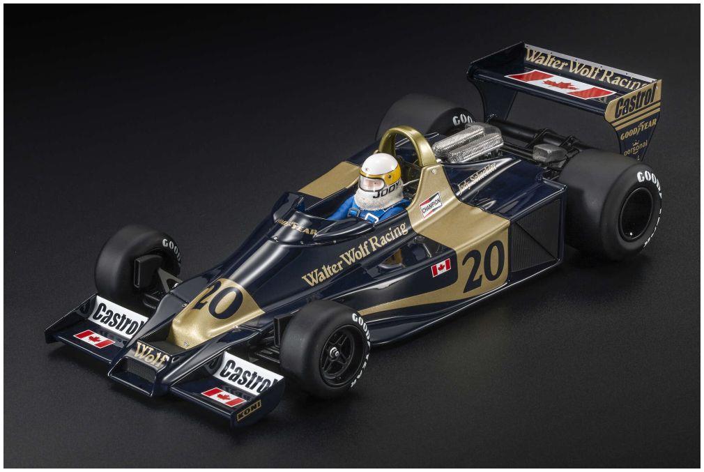 GP Replicas 1:18th Scale Wolf WR1 #20 Jody Scheckter Winner Monaco GP 1977 w/Driver