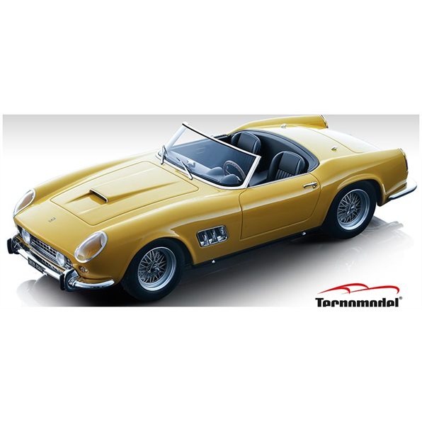 Tecnomodels 1:18 Scale Ferrari 250 GT California SWB 1960 Giallo Modena