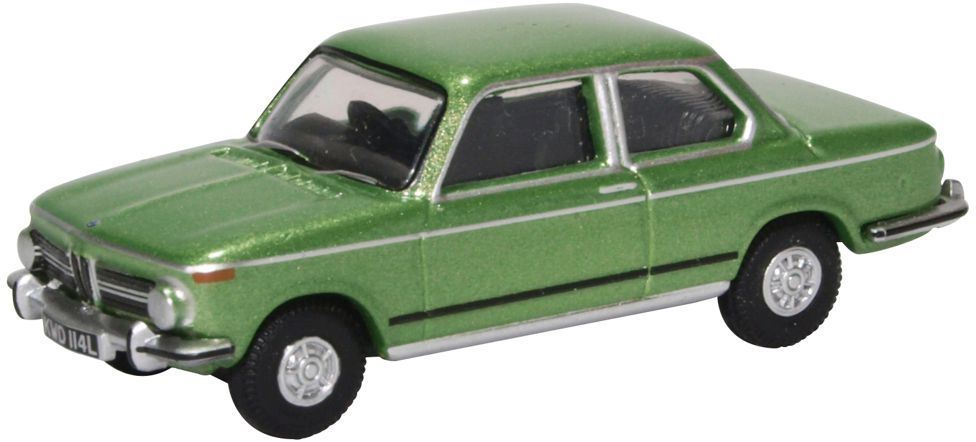 Oxford Diecast 1:76 Scale BMW 2002 Taiga Green