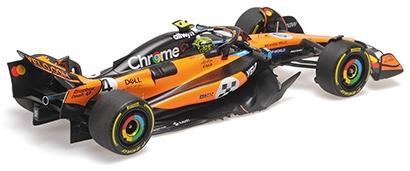Minichamps 1:18 Scale McLaren F1 Team MCL39 Lando Norris Winner Monaco GP 2025