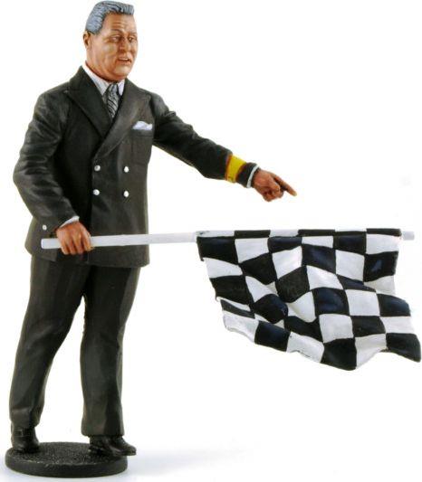 LE Mans Miniatures 1:18 Scale Race Director Figure 1950-1970