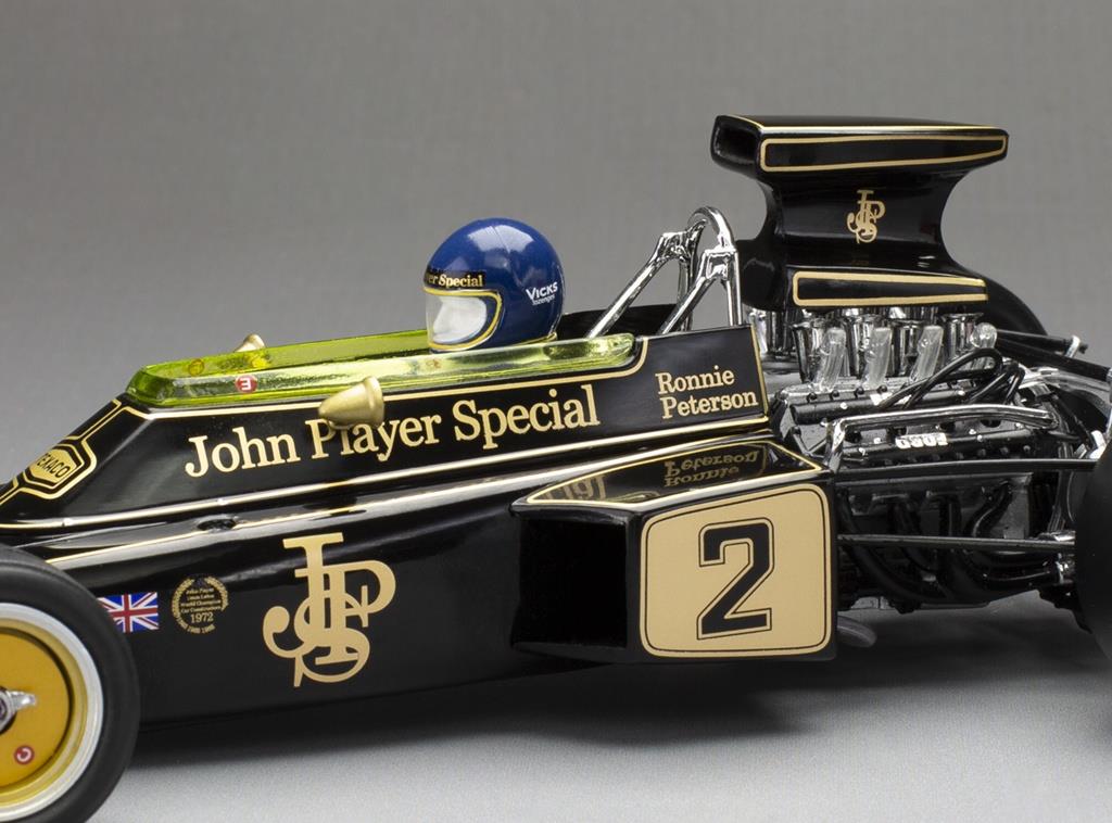 Quartzo  1:18th Scale Lotus 72E #2 Ronnie Peterson 1973 Monaco GP 3rd (Limited Edition 999pcs)