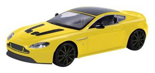 Motormax 1:24 Scale Aston Martin V12 Vantage S - Yellow