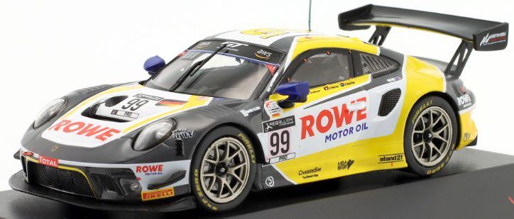 IXO 1:43 Scale Porsche 911 GT3 R #99 24h Spa 2020 Bachler /Werner/Andlauer