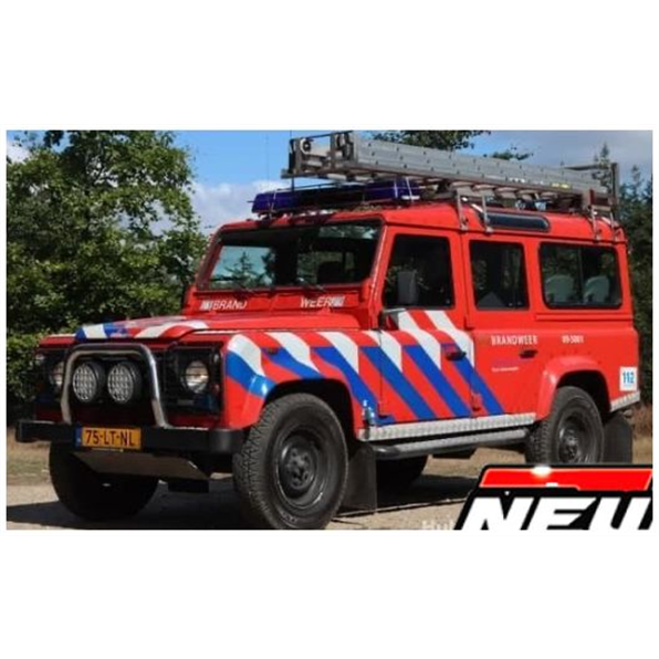 Cararama 1:43 Scale Land Rover Defender Brandweer (NL)