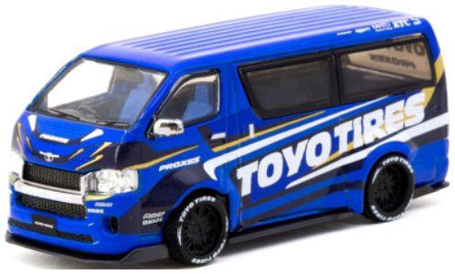 Tarmac Models 1:64 Scale Toyota Hiace Widebody Toyo Tyres
