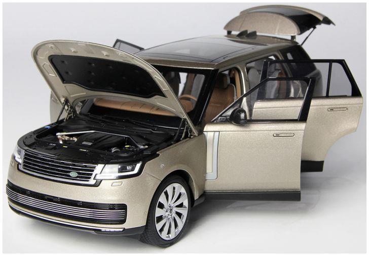 LCD Model 1:18 Scale Land Rover Range Rover SV Serenity Gold 20 2022