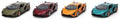 Kinsmart 1:36 Scale Lamborghini Sian (12pcs) (3 x Green/3 x Red/3 x Orange/3 x Blue)