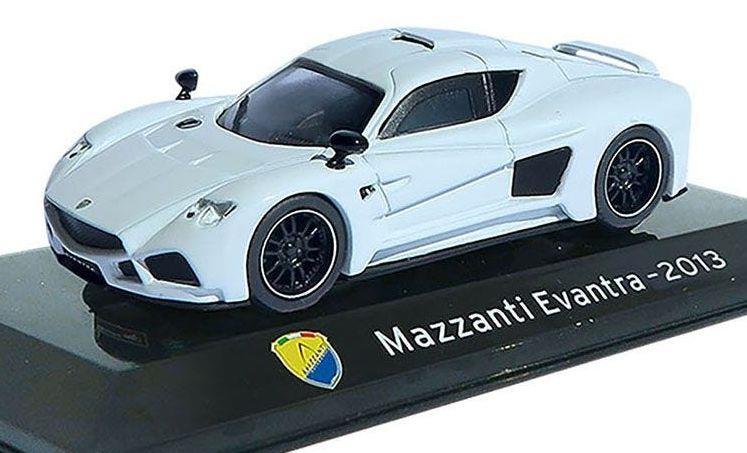 Atlas Editions 1:43 Scale Mezzanti Evantra 2013 Cased - Supercar Collection