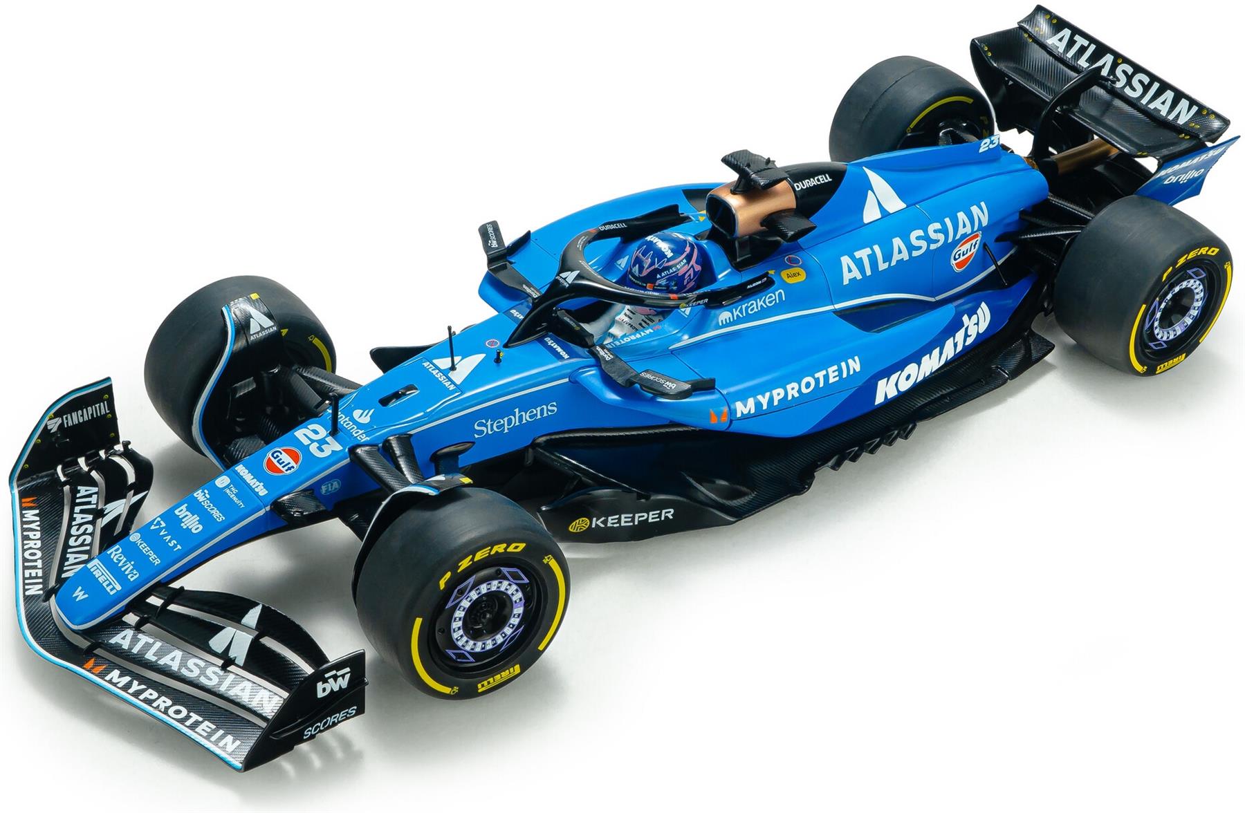 Solido  1:18th Scale Williams FW47 Blue A.Albon #23 GP Australia 2025