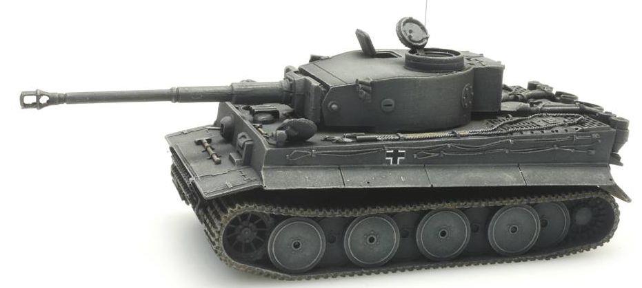 Artitec H0 Scale WM Tiger I Fruh Grey 1:87 Ready-Made, Painted