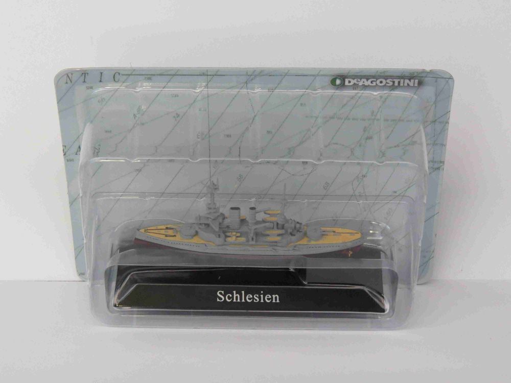 Atlas Editions 1:1250 Scale Schlesien Battleship, 1906