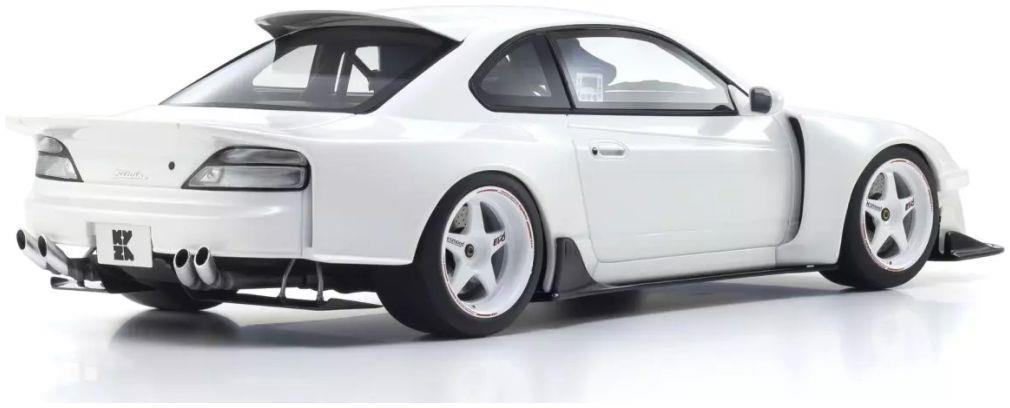Kyosho  1:18th Scale Samurai Collection Nissan Silvia S15 Khyzyl Saleem White