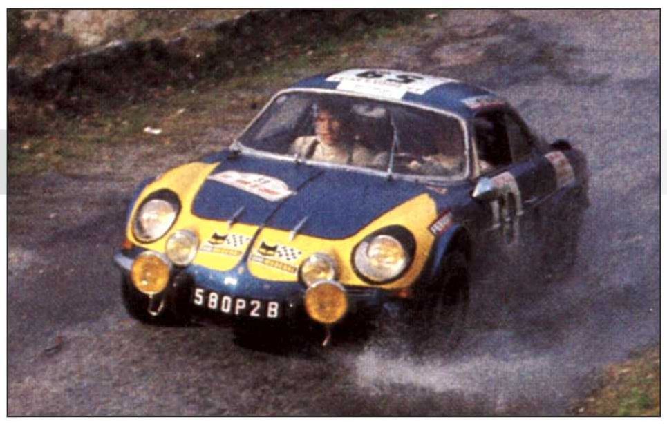 Trofeu 1:43 Scale Alpine Renault A110 - Tour de Corse 76 Pierre-Louis Moreau / Patrice Baron