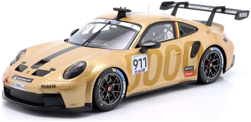 IXO  1:18th Scale Porsche 911 GT3 Cup #911 Porsche Supercup Hungaroring 2023 Timo Glock