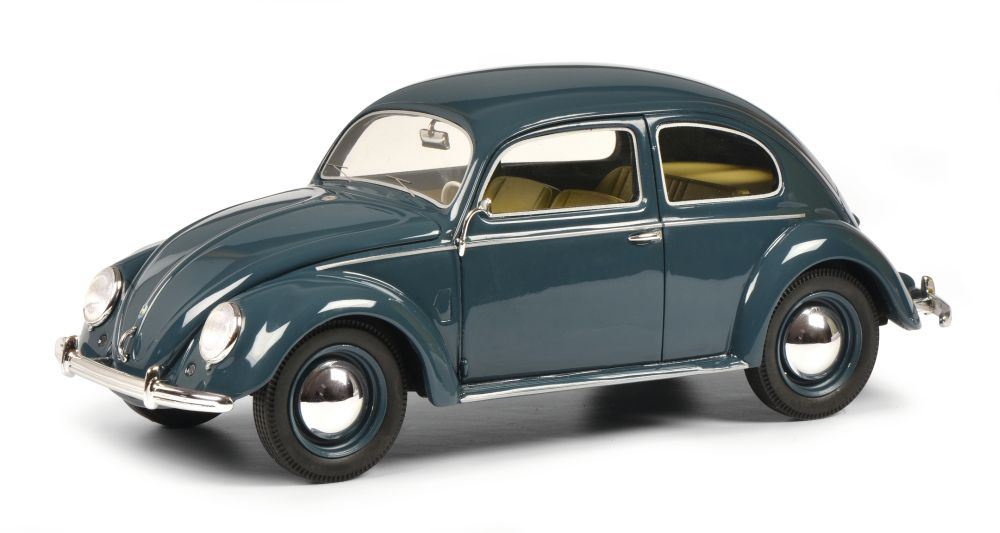 Schuco 1:18 Scale VW Beetle Split Window Blue PRO.R18 PRO.R18