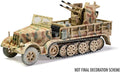 Corgi 1:50 Scale Sdkfz 7 Artillery Tractor Tunisia 1943