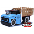 Maisto 1:64 Scale Chevrolet C60 Skatebed 1966 Blue