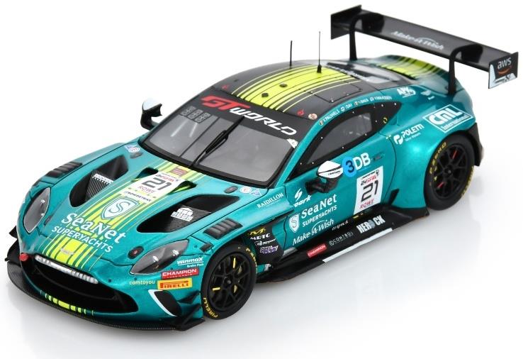 Spark  1:43rd Scale Aston Martin Vantage AMR GT3 EVO #21 Comtoyou 24H Spa 2025 Baert/Maassen/Pauwel