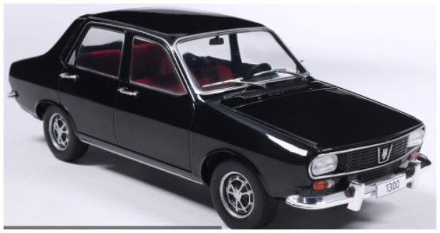 Whitebox 1:24th Scale Dacia 1300 Black 1969