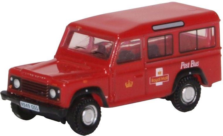 Oxford Diecast 1:148 Scale Land Rover Defender Royal Mail