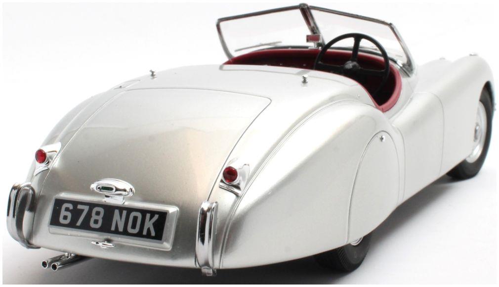 Cult 1:18 Scale Jaguar XK120 OTS Silver 1948