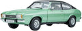 Touring Model Cars 1:18th Scale Ford Capri II Ghia 3.0 (1974 - 1977) Mediteran Green w/Vinyl Top Black