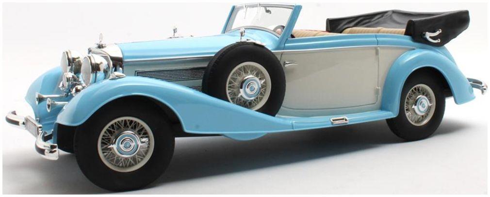 Cult 1:18th Scale Mercedes Benz 540K Cabriolet B Blue/White 1936-1938