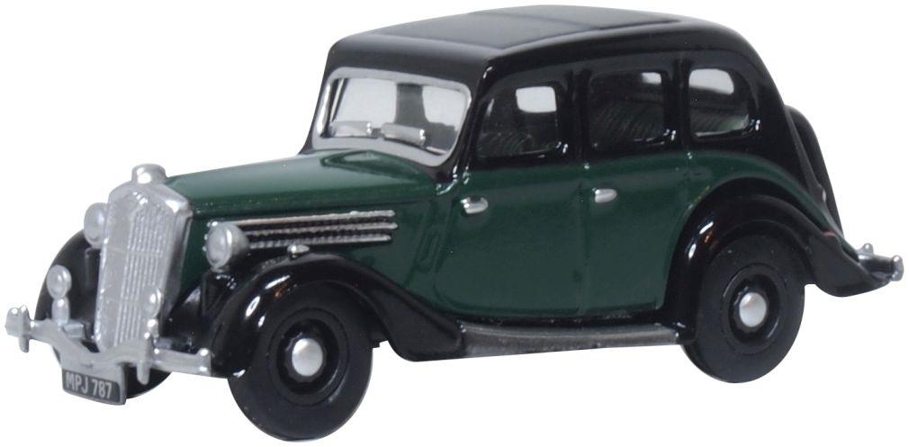 Oxford Diecast 1:76 Scale Wolseley 18/85 Green/Black