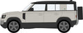 Oxford Diecast 1:76 Scale New Defender 110X Eiger Grey