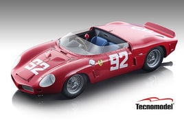 Tecnomodels� 1:18 Scale Ferrari Dino 246 SP Winner Nurburgring 1962 #92 P. Hill, O. Gandebien