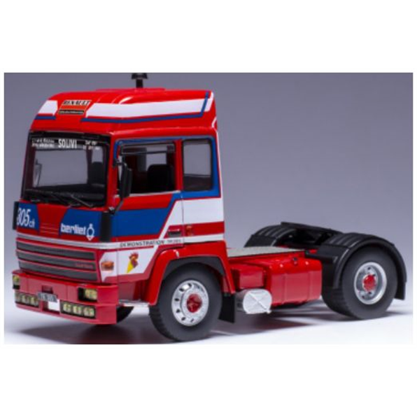 IXO 1:43 Scale Berliet TR 350 Red 1978