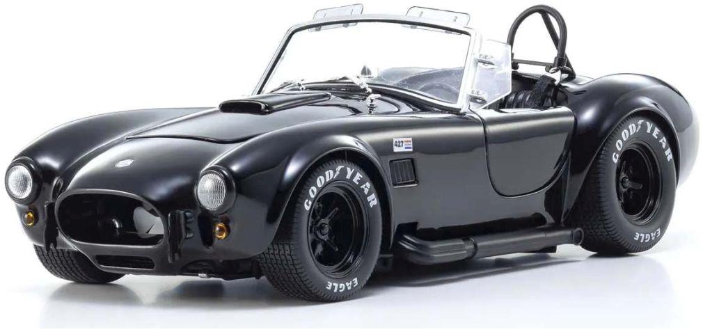 Kyosho  1:18th Scale Shelby Cobra 427 S/C Spider 1962 Black