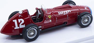 Tecnomodels 1:43 Scale Ferrari 375 F1 Indy 1952 Indianapolis 500 GP #12 Alberto Ascari