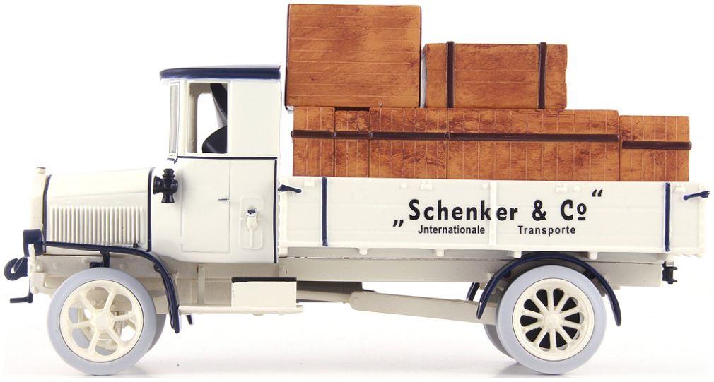 Autocult 1:43 Scale Daimler Marienfelde DR 4-5 dz 'Schenker' w/Load