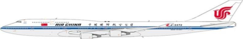 JC Wings 1:400 Scale Boeing 747-400 Air China B-2472 w/Antenna