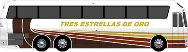 Iconic Replicas 1:87 Scale Eagle Model 10 Coach Tres Estrellas de Oro