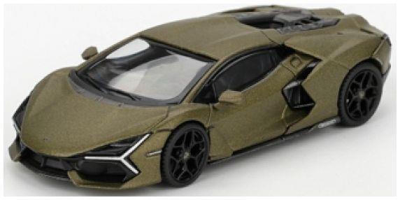 MiniGT  1:64th Scale Lamborghini Revuelto Verde Gea Matte (LHD) Blister Packaging