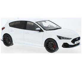 Model Car Group MCG 1:18 Scale Ford Focus ST Track Pack White 2022